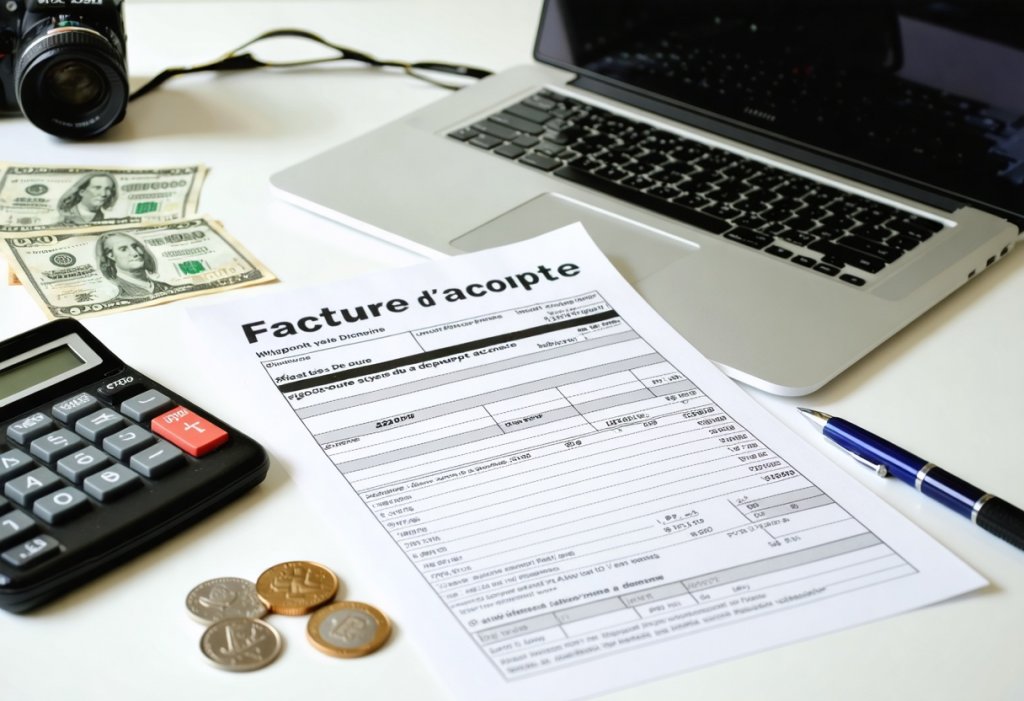 facture d'acompte